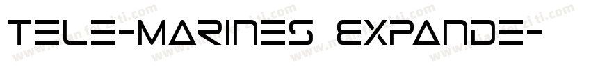 Tele-Marines Expande字体转换